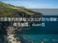觅圈里的断章取义怎么识别与理解：概念地图，duan觅