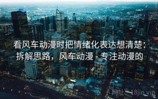 看风车动漫时把情绪化表达想清楚：拆解思路，风车动漫 - 专注动漫的