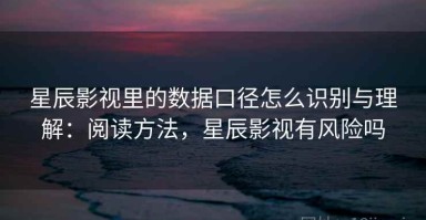 星辰影视里的数据口径怎么识别与理解：阅读方法，星辰影视有风险吗