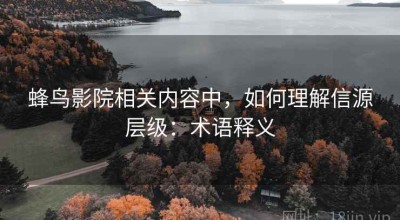 蜂鸟影院相关内容中，如何理解信源层级：术语释义