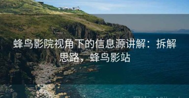 蜂鸟影院视角下的信息源讲解：拆解思路，蜂鸟影站