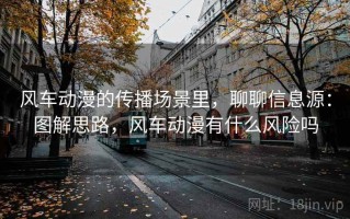 风车动漫的传播场景里，聊聊信息源：图解思路，风车动漫有什么风险吗