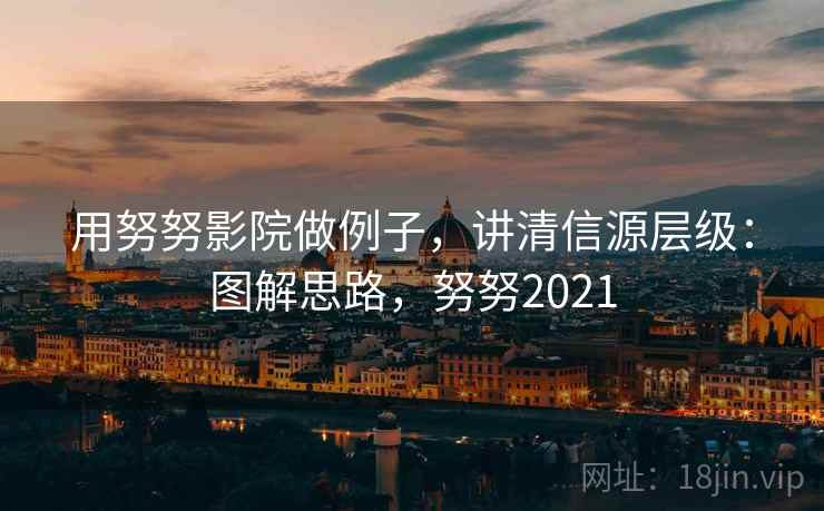 用努努影院做例子，讲清信源层级：图解思路，努努2021