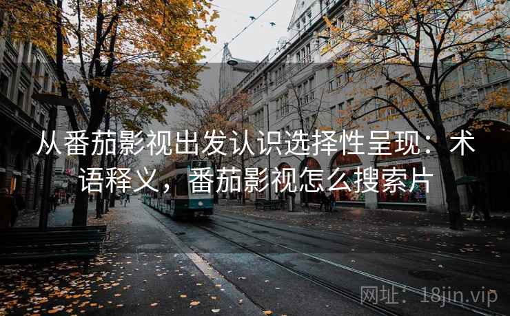 从番茄影视出发认识选择性呈现：术语释义，番茄影视怎么搜索片